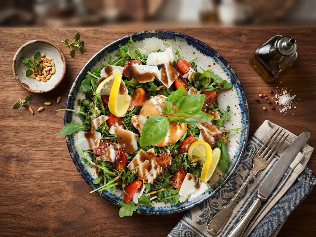 Salade burrata